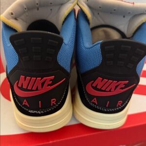 Nike Black Blue Yellow Red Retro Basketball Sneakers